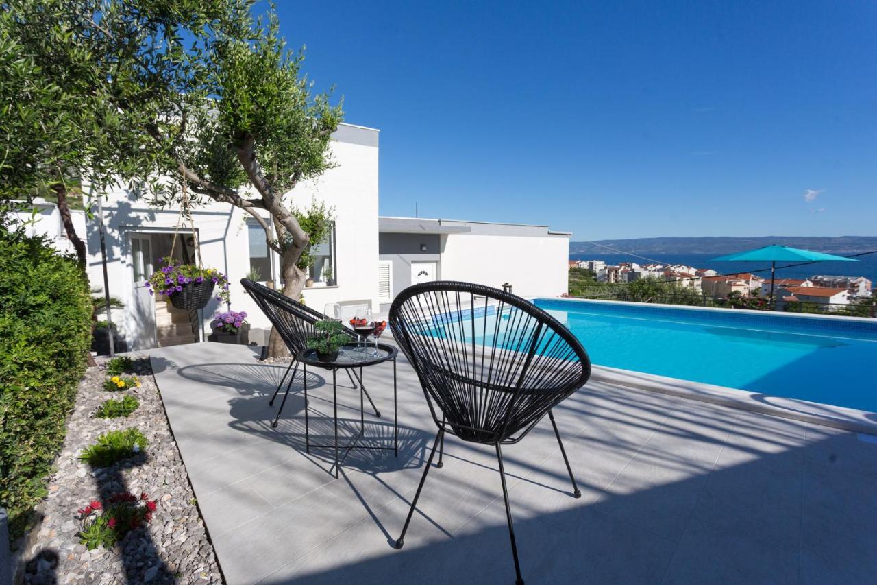 Apartments Lidija - Sea View Apartment With Exclusive Right Of Using Hot Tub Or Split Level Apartment With Exclusive Right Of Using Pool 포드스트라나 외부 사진